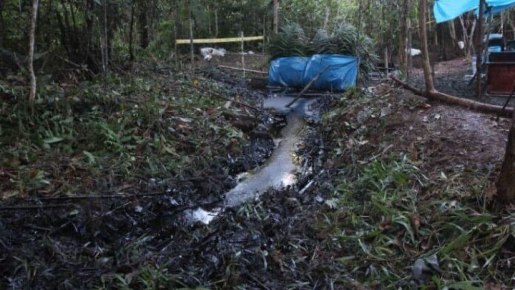 Derrame de petróleo en Amazonía: Petroperú denunció sabotaje
